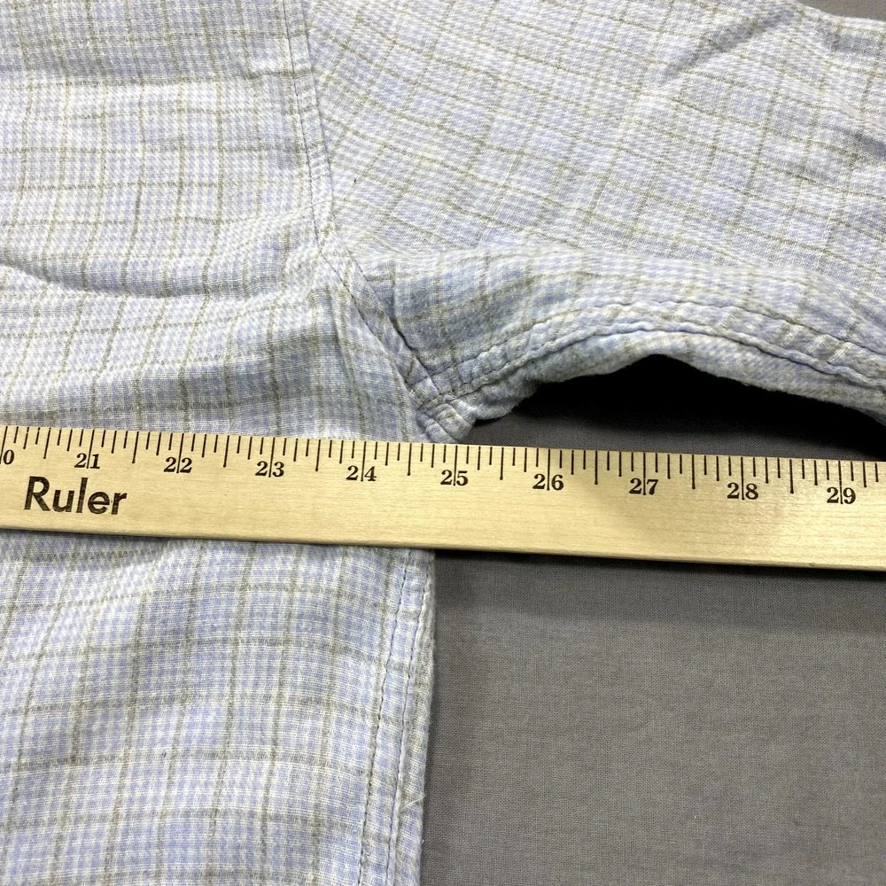 VINTAGE Carbon 2 Cobalt Shirt Mens Large Blue Casual Button Up Adult - Picture 7 of 9